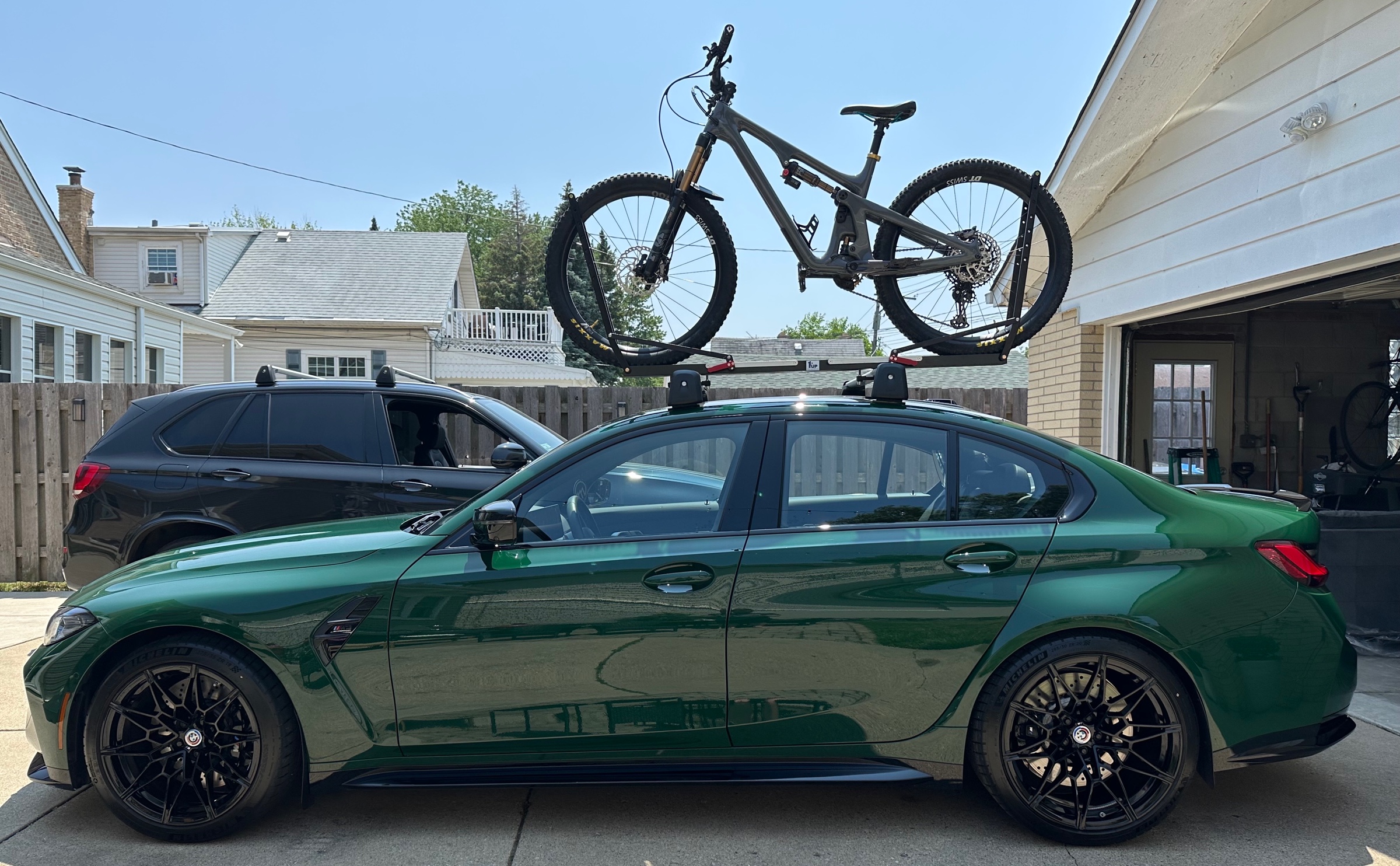 Bike in the trunk BMW M3 G80 G82