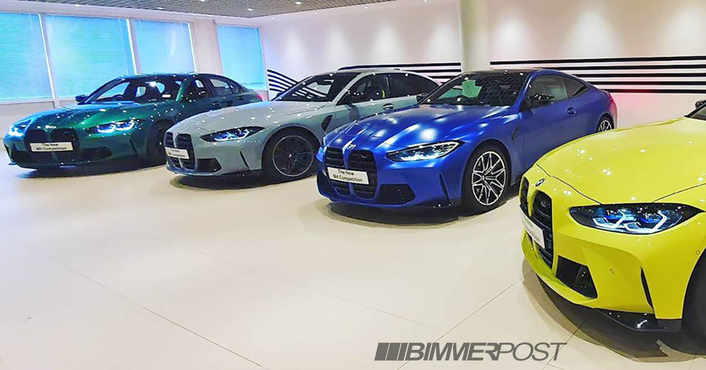 Name:  G80 M3 G82 M4 Frozen Blue, Brooklyn Grey, Sao Paolo Yellow, Isle of Man Green.jpg
Views: 21919
Size:  116.6 KB